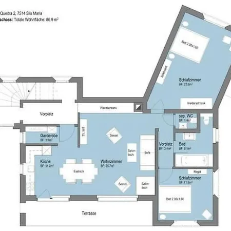 Chesa Flur Sulagl 1 By Interhome Sils Maria